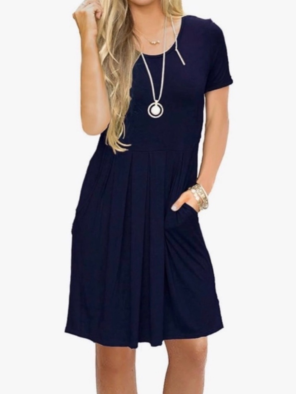 Josifer T-Shirt Swing Dress Size Small